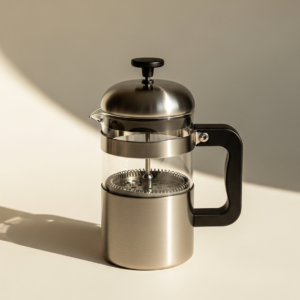 Cafetera de Prensa para Campamento — Coyote Sierra